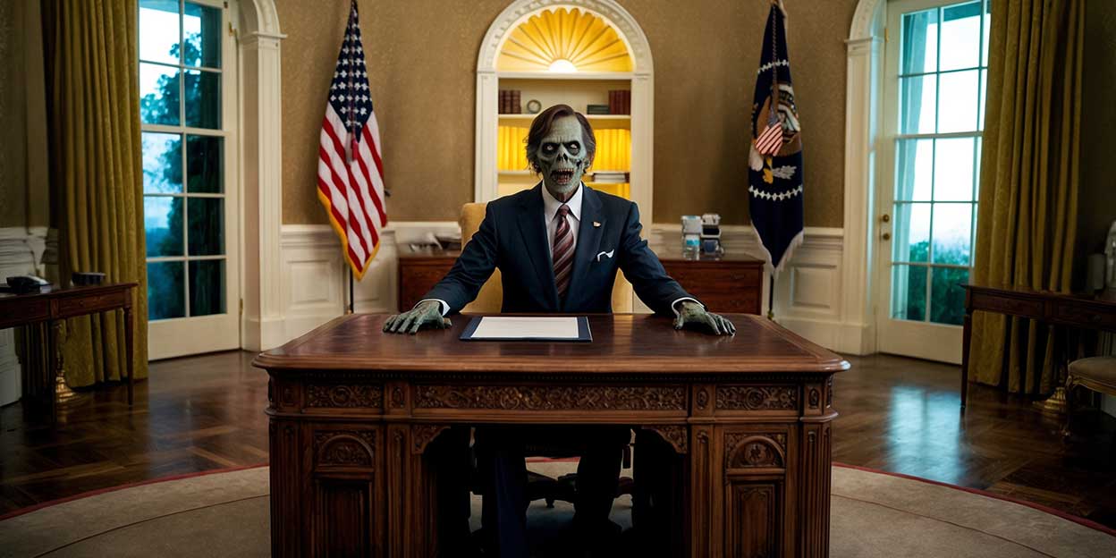 Biden delivers speech in the Oval Office