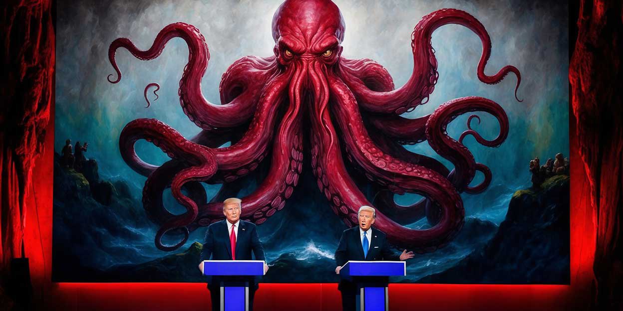 Horror of the Ancients: Cthulhu Appeared at Debate Debacle