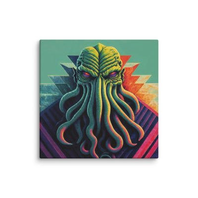 Dread Lord Cthulhu Canvas Print