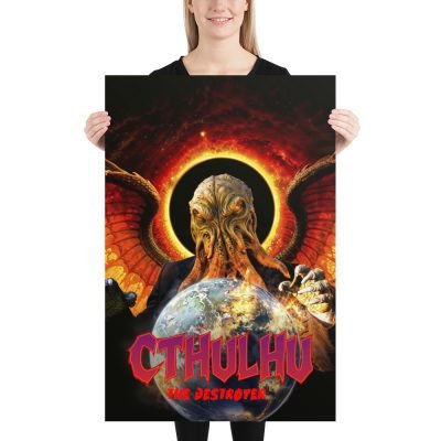 Cthulhu the Destroyer Poster