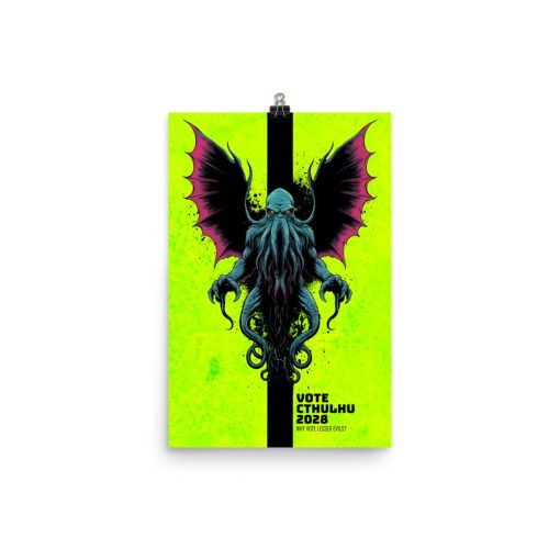 Vote Cthulhu 2028 Poster - Image 2