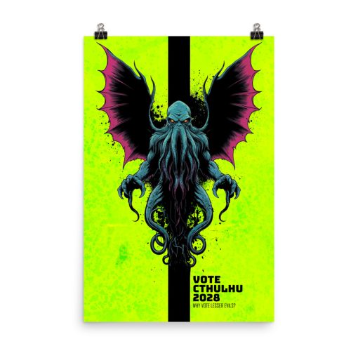 Vote Cthulhu 2028 Poster