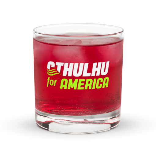 Cthulhu for America Rocks Glass - Image 2