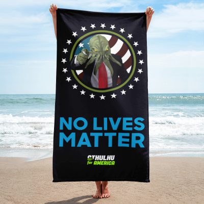 No Lives Matter Beach Blanket