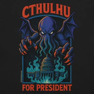 Cthulhu for President Emerges Tee