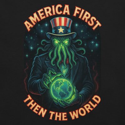 America First President Cthulhu Tee
